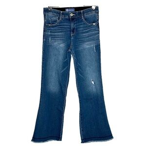 Democracy Women's Blue Flared Jeans